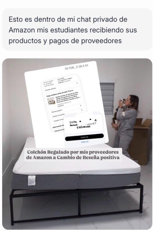 Testimonio guía Amazon — Romina ganó $800 el primer mes y recibió productos por más de $3.000